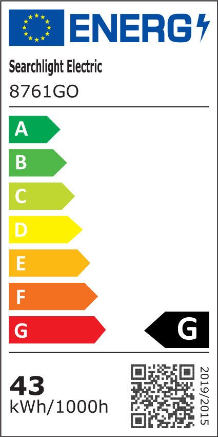 Energieeffizienzklasse: 