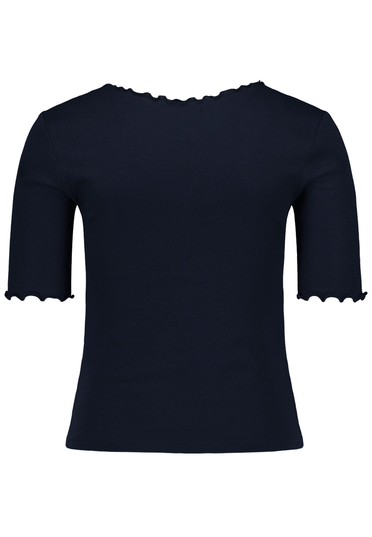 Zero 3/4-Arm-Shirt Damen mit Raffung (1-tlg) Raffung