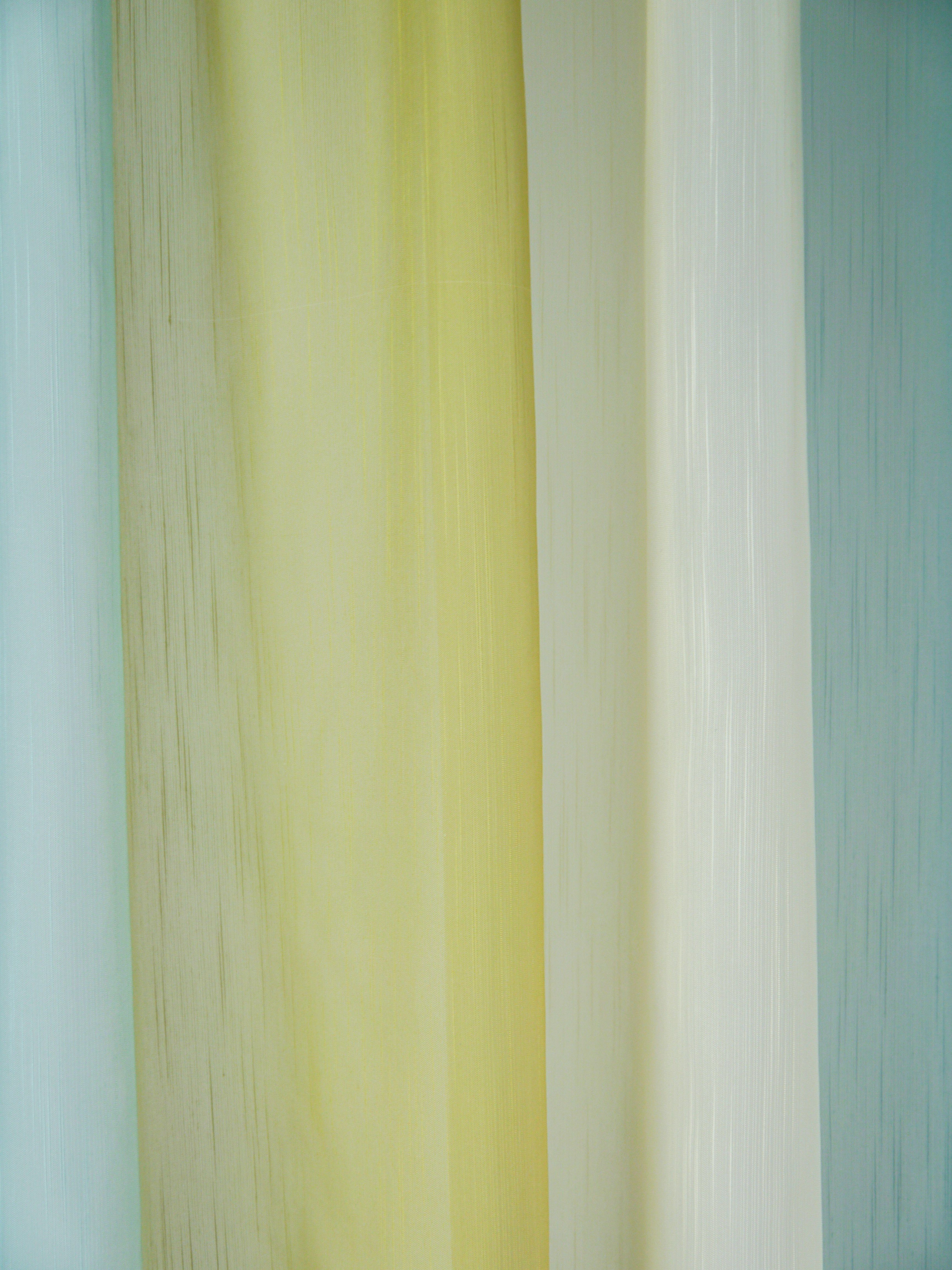 Rosa Voile, Vorhang Blau-Grün Schlaufenvorhang St), EXPERIENCE, (1 Blau 2517 Schlaufen 140x245 Verdeckte Farbverlauf halbtransparent, cm, Schlaufenschal Multifunktionsband Seitenschal Schlaufe Grün