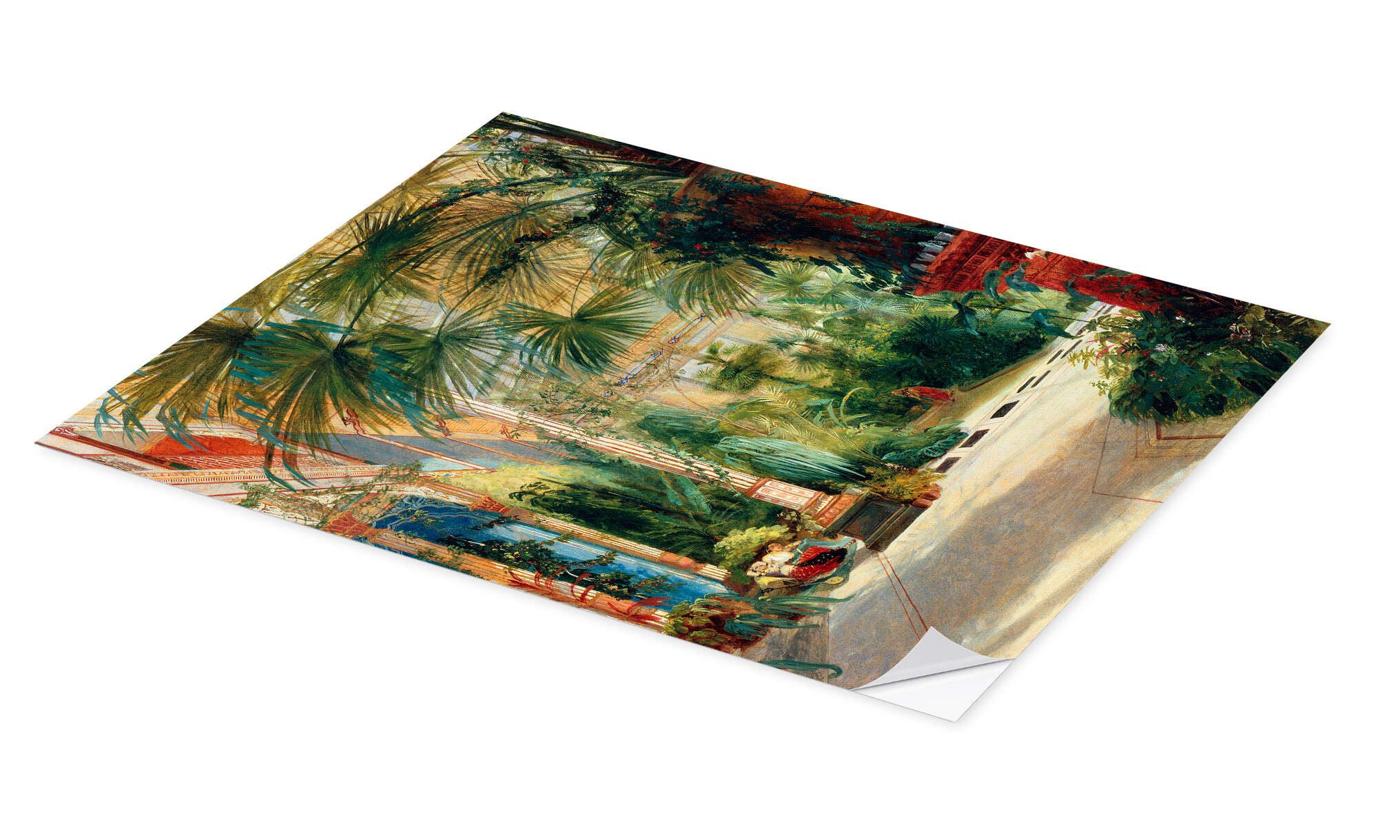 Posterlounge Poster Carl Blechen, Das Innere günstig online kaufen