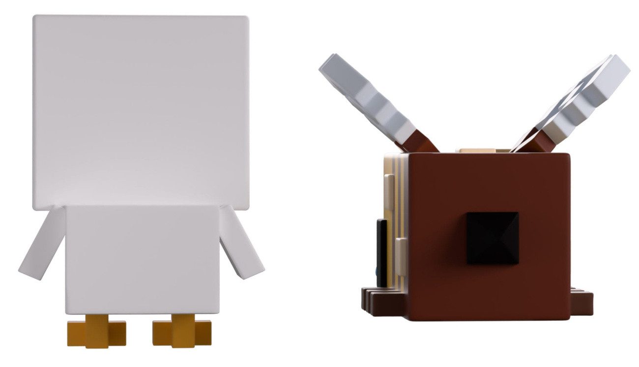 Youtooz Merchandise-Figur Minecraft Vinyl Figuren Bee and Chicken Monitor Buddiez