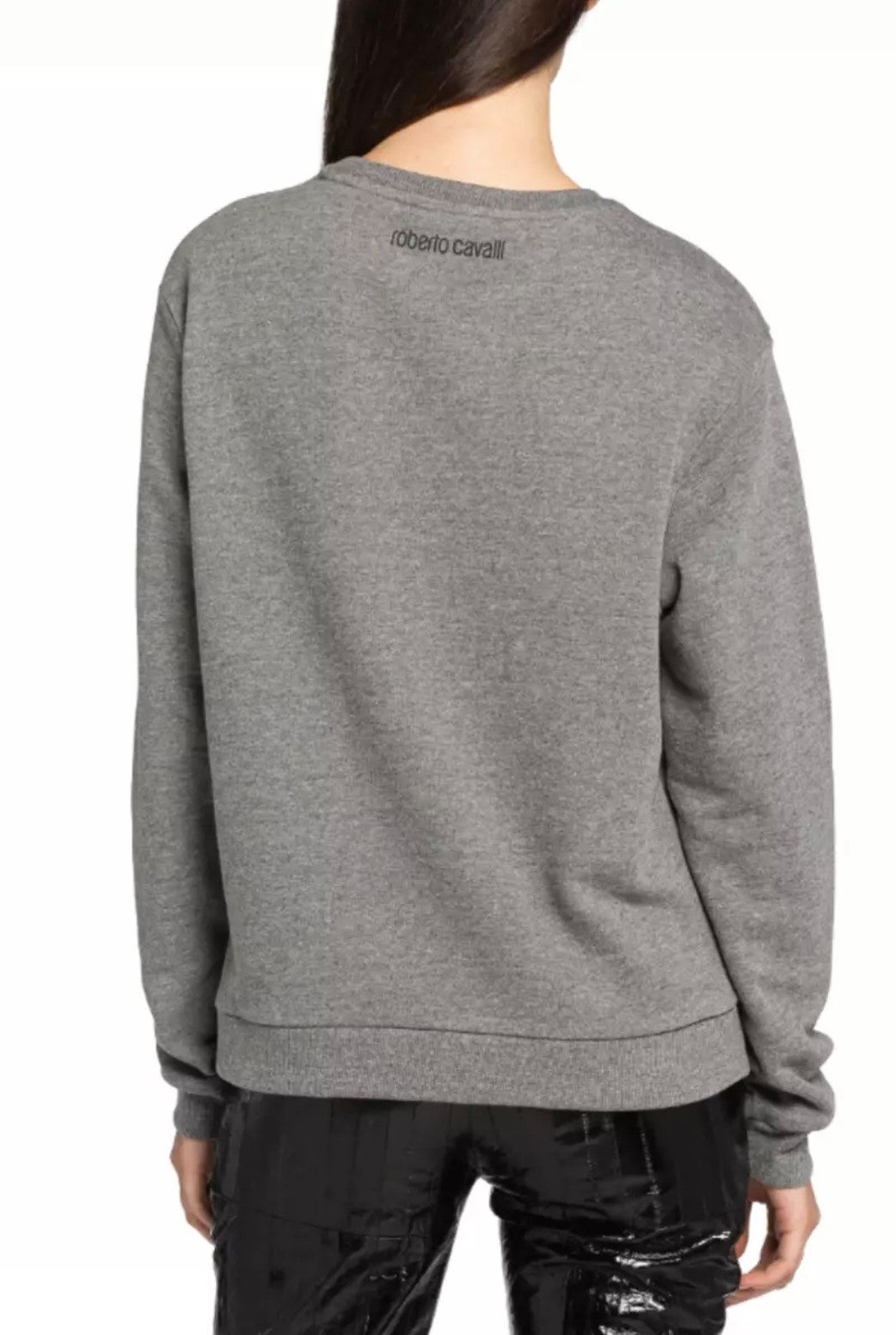 roberto cavalli Sweatshirt Unisex Lynx RC Logo Pullover Genderneutrales Design für vielseitigen Einsatz