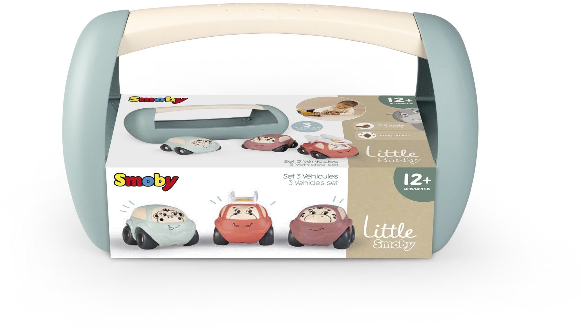 Smoby Spielzeug-Auto Spielzeug Little Mini-Flitzer 3-er günstig online kaufen