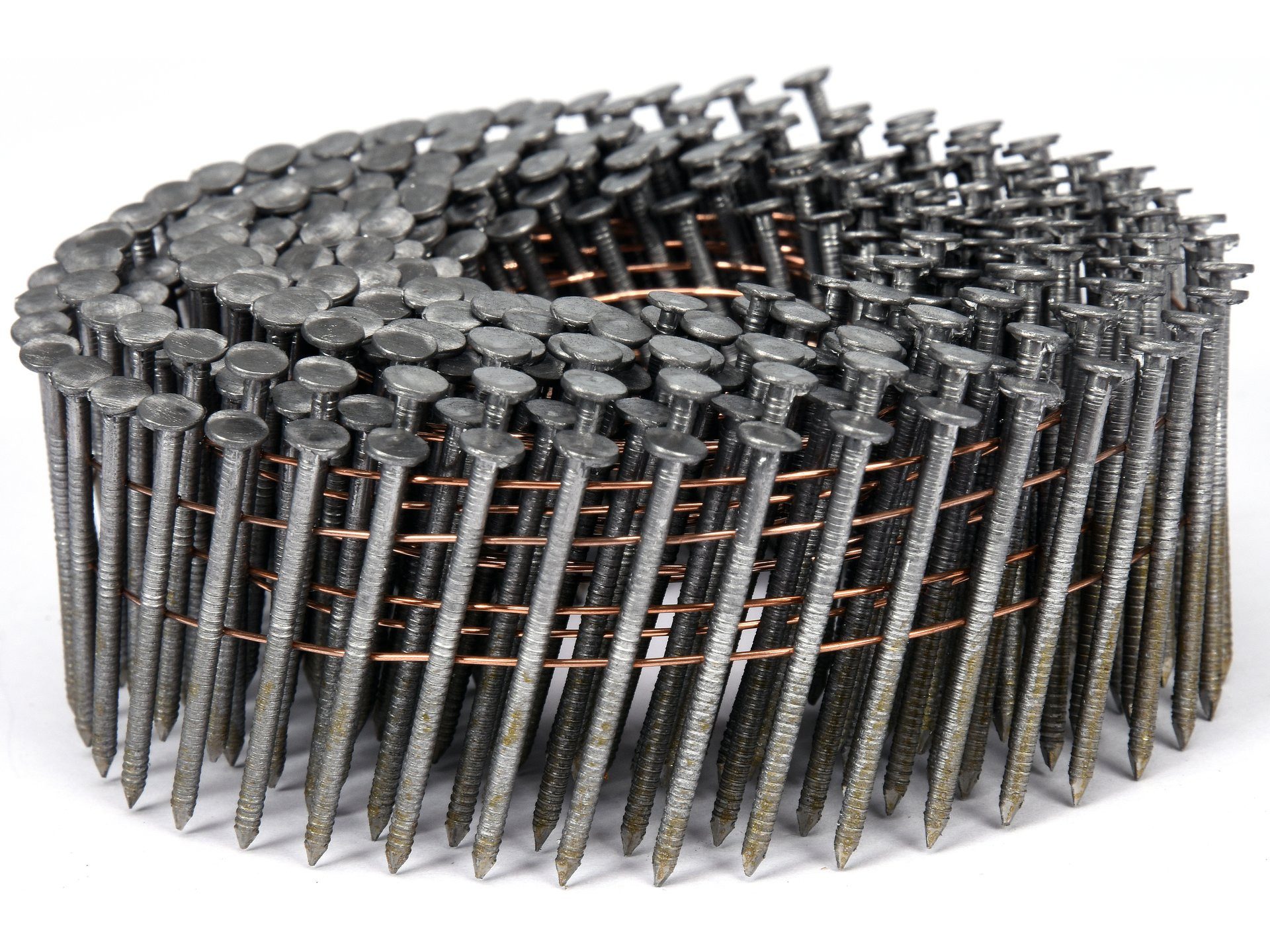 TRIZERATOP Nagel Coilnägel, Trommelnägel 38x2,1 mm, 7200 Stück, drahtgebunden, Coilnägel, Trommelnägel 38x2,1 mm, 7200 Stück, drahtgebunden, 1-St.