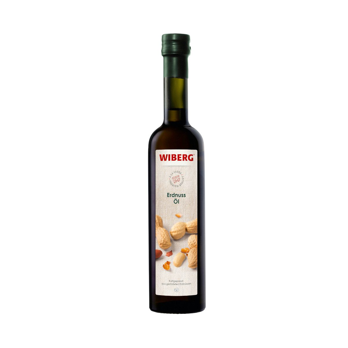 WIBERG Speiseöl, Wiberg Erdnussöl Kaltgepresst aus gerösteten Erdnüssen 500ml