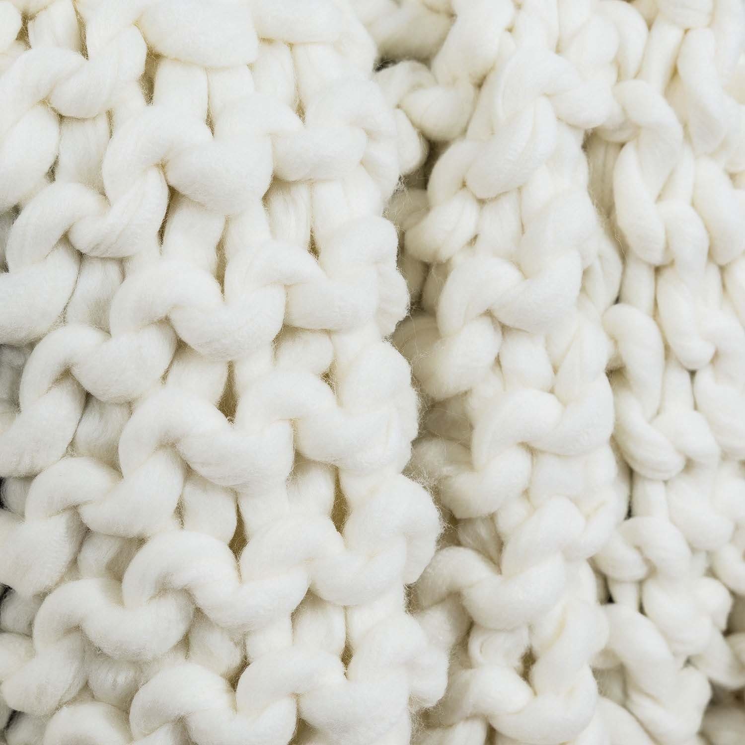 Feluna Tagesdecke Grob gestrickte Kuscheldecke, Grobstrick günstig online kaufen