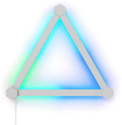 nanoleaf LED Lichtleiste Lines, Dimmfunktion, LED fest integriert, Farbwechsler, Smarte Technologie und elegante Beleuchtung