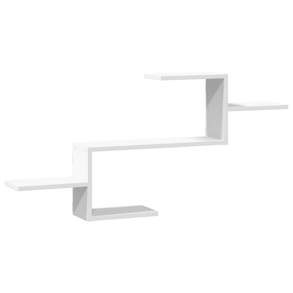 vidaXL Regal Wandregal Weiß 104x15x49 cm günstig online kaufen
