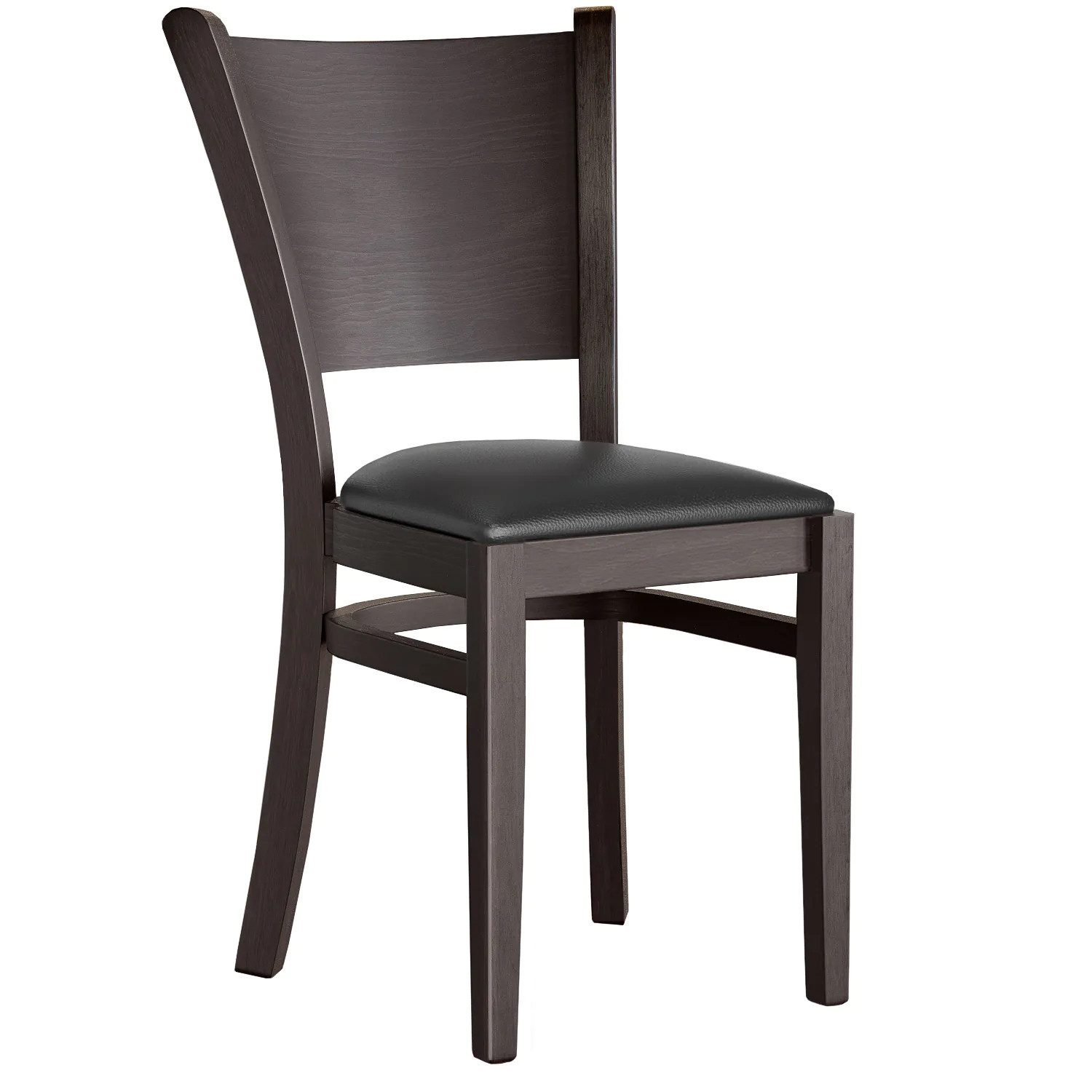 GGMMÖBEL Bistrostuhl Armando stack Kunstleder, 2er-Set Innen Hohe Tragkraft/Langlebig