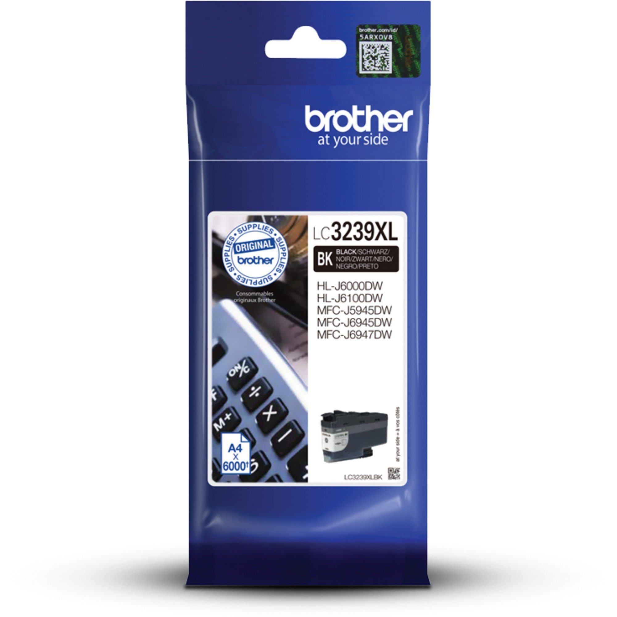 Brother Brother Tinte schwarz LC-3239XLBK Tintenpatrone
