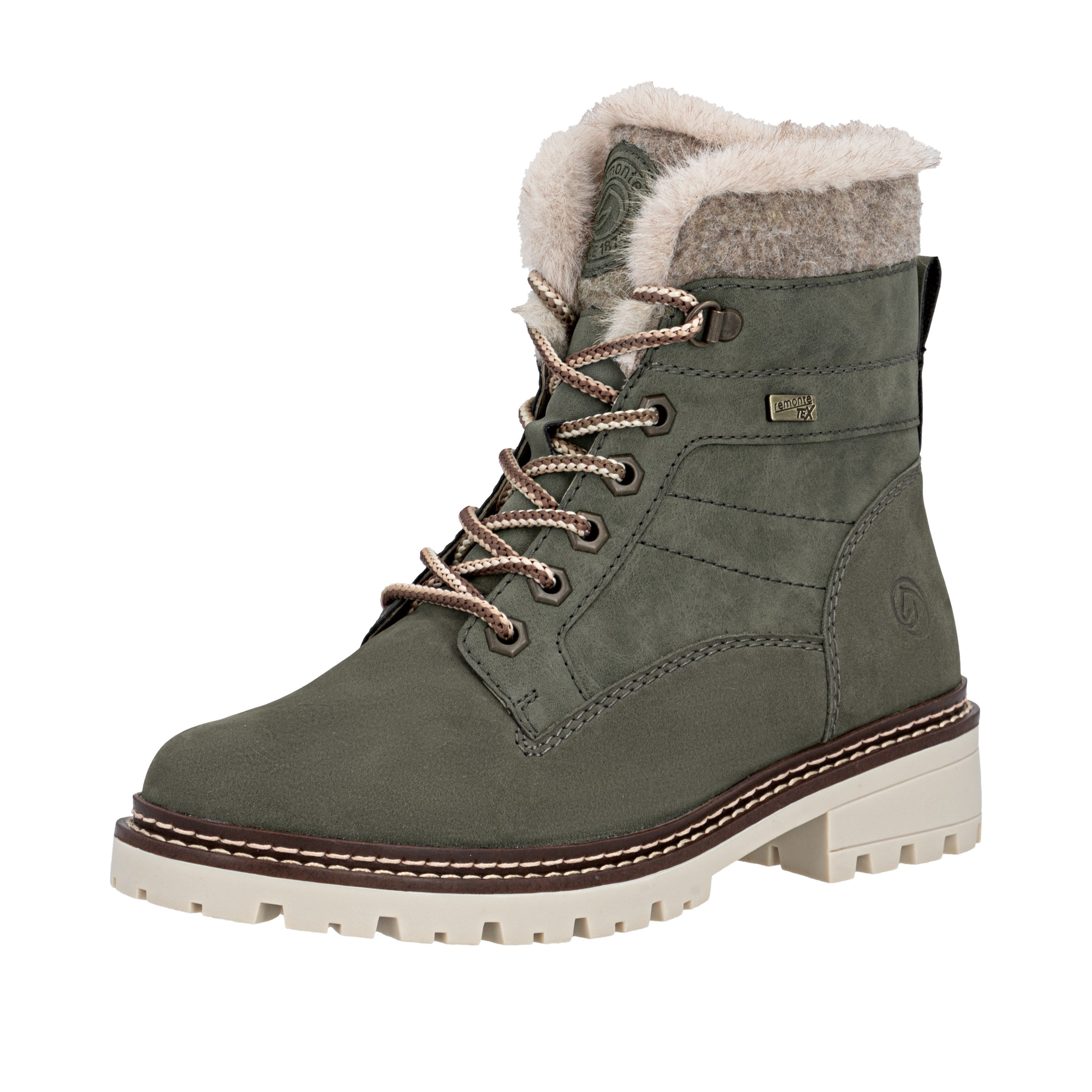 Remonte Elisabeth Hurley-Collection Winterstiefelette Schnürboots mit wasse günstig online kaufen