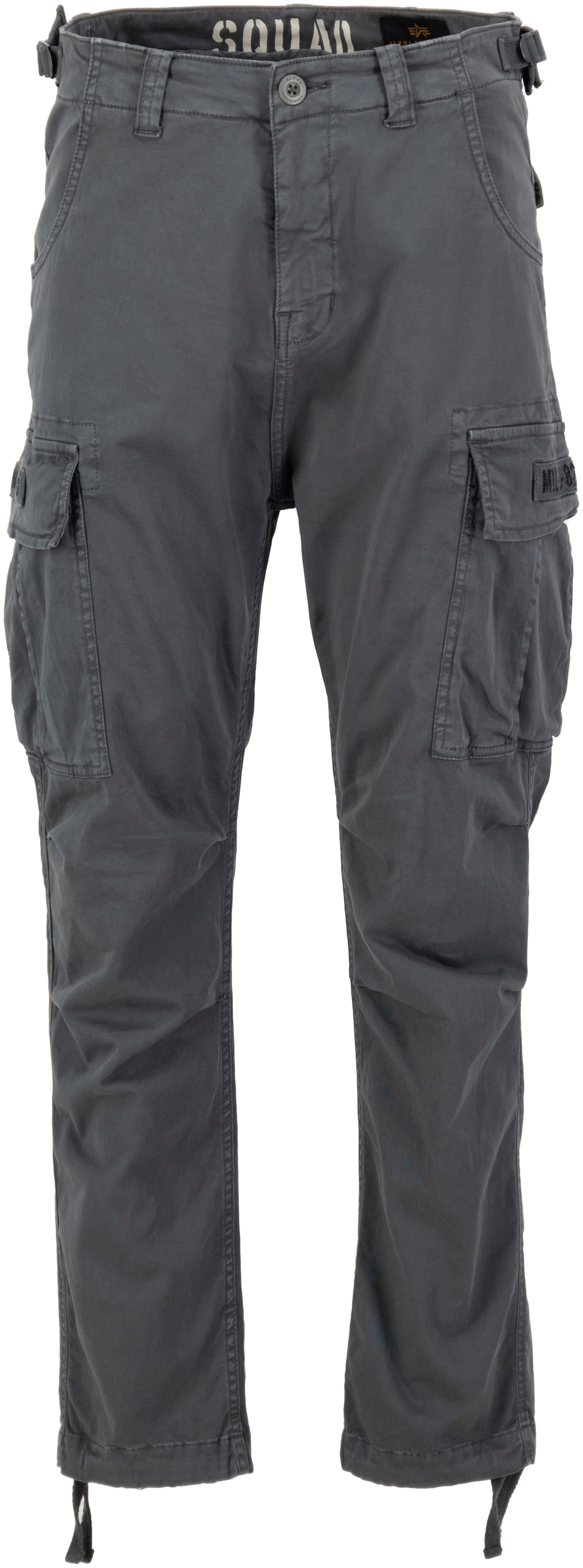 Alpha Industries Cargohose Squad Pant vintage grey