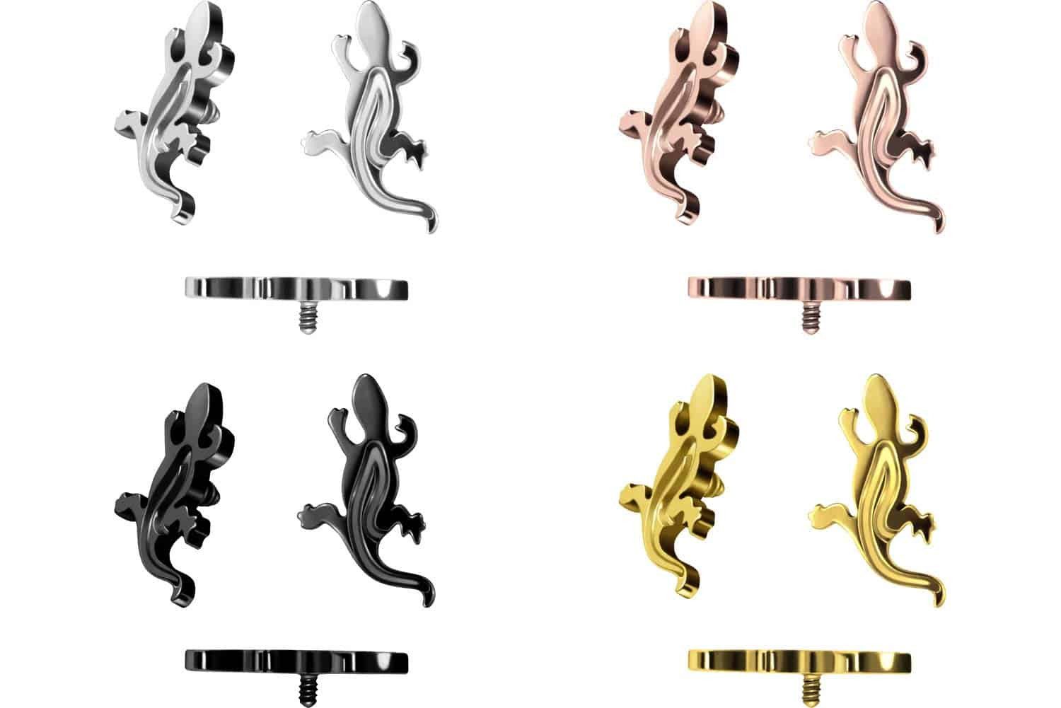 PIERCINGLINE Piercing-Set Titan Schraubaufsatz mit Außengewinde günstig online kaufen