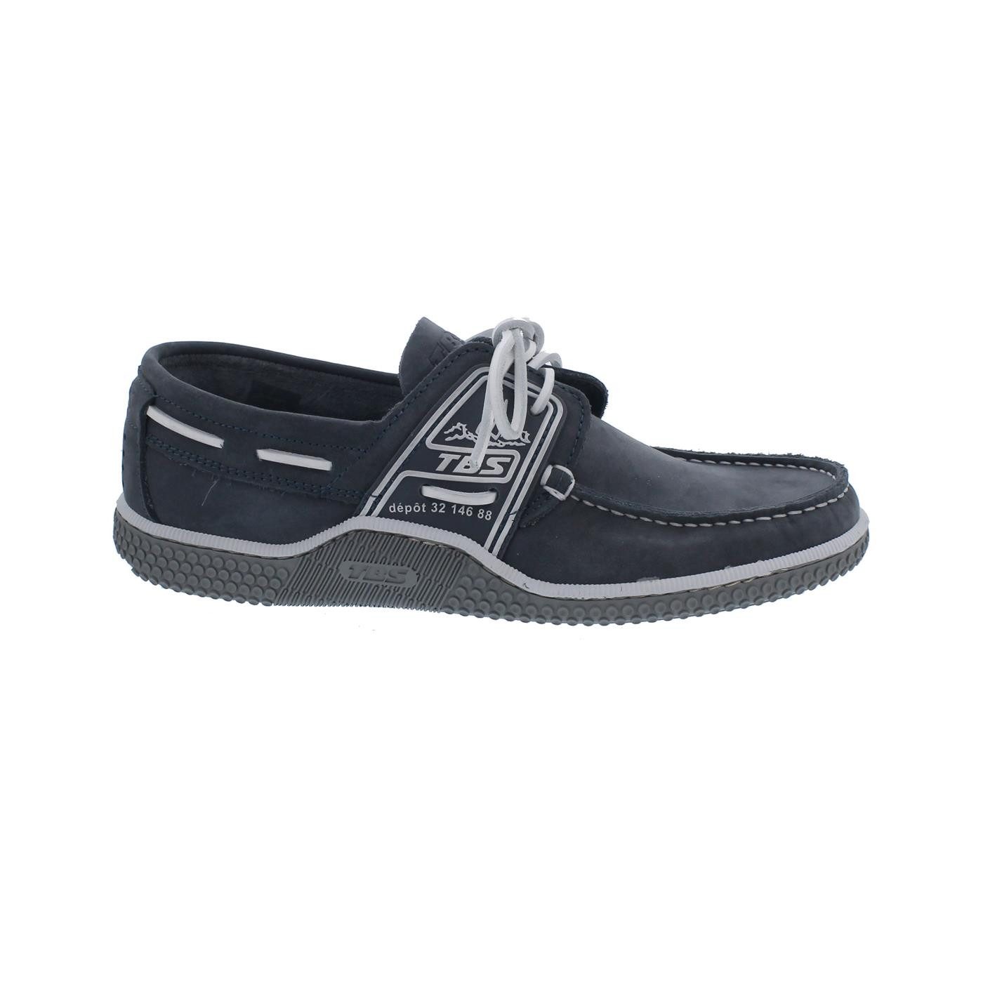 tbs TBS Segelschuh Globek D8G41, Nubukleder, Dunkelgrau Bootsschuh
