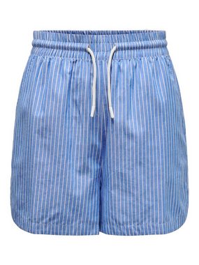 ONLY Shorts Legere Bermuda Shorts mit Nadelstreifen Design 7576 in Blau
