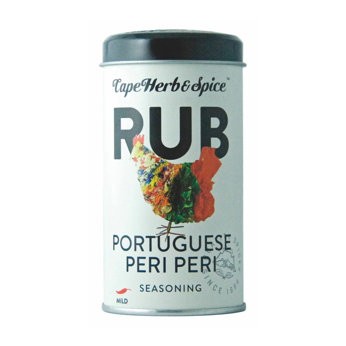 Cape Herb and Spice Gewürz, Cape Herb and Spice Rub Portuguese Peri Peri Gewürzsalz 100g
