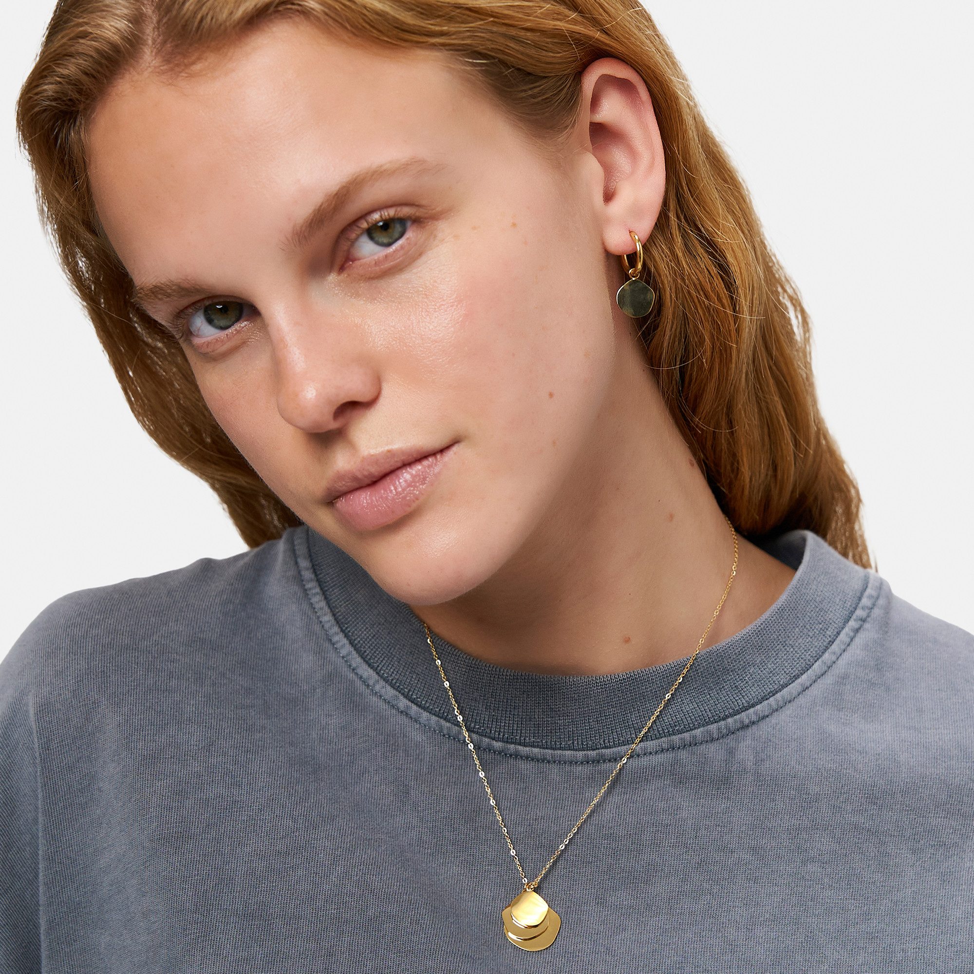 Liebeskind Berlin Kette mit Anhänger Schmuck Geschenk Edelstahl Halskette The Organic Treasure – Bild 4 von 5