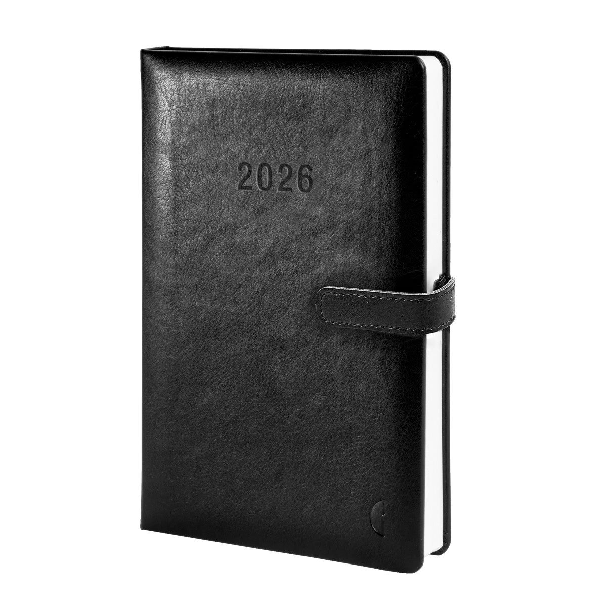 CHRONOPLAN Buchkalender Buchkalender Timer Classic A5 schwarz 2026