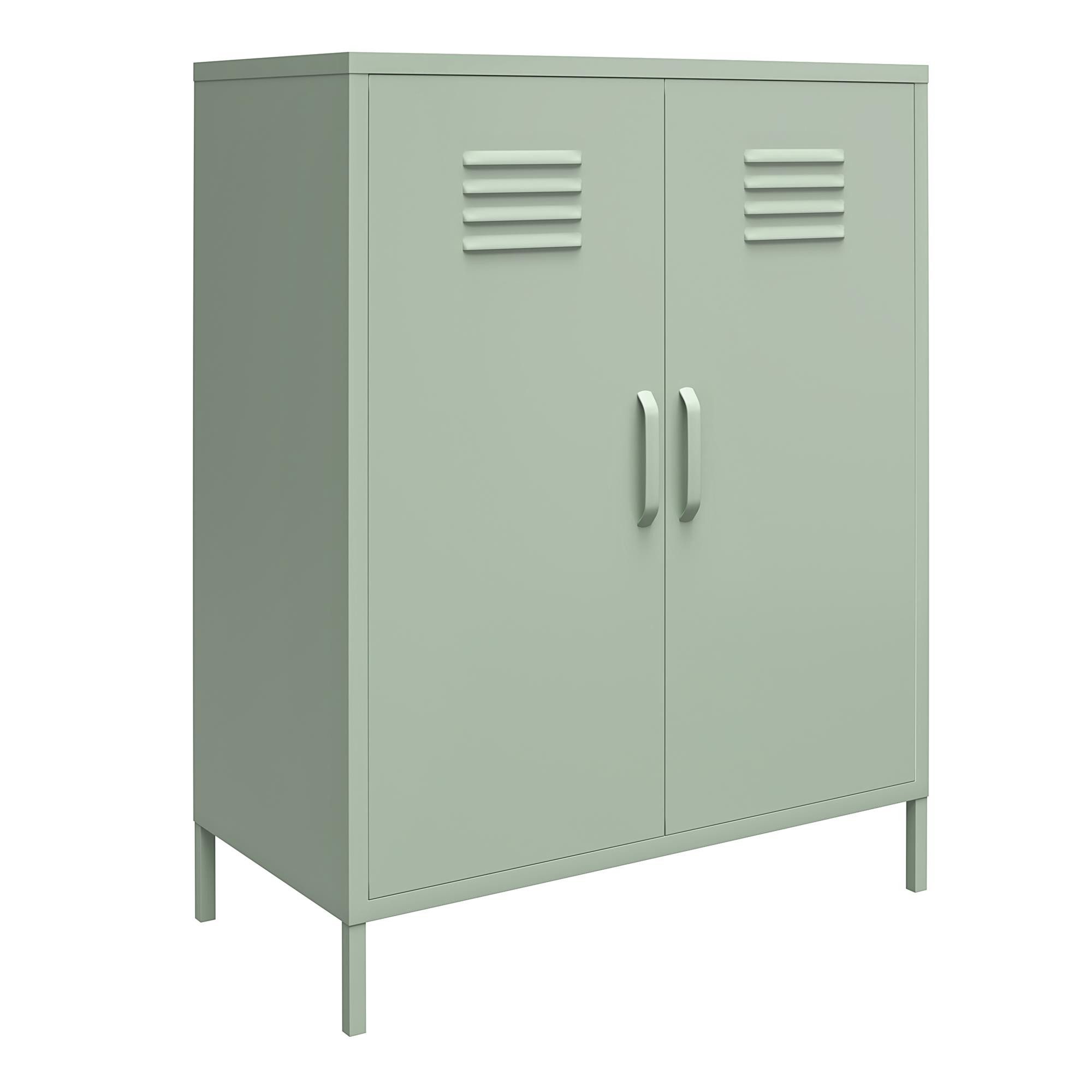 loft24 Mehrzweckschrank Mission District Highboard aus Metall, Metallschran günstig online kaufen