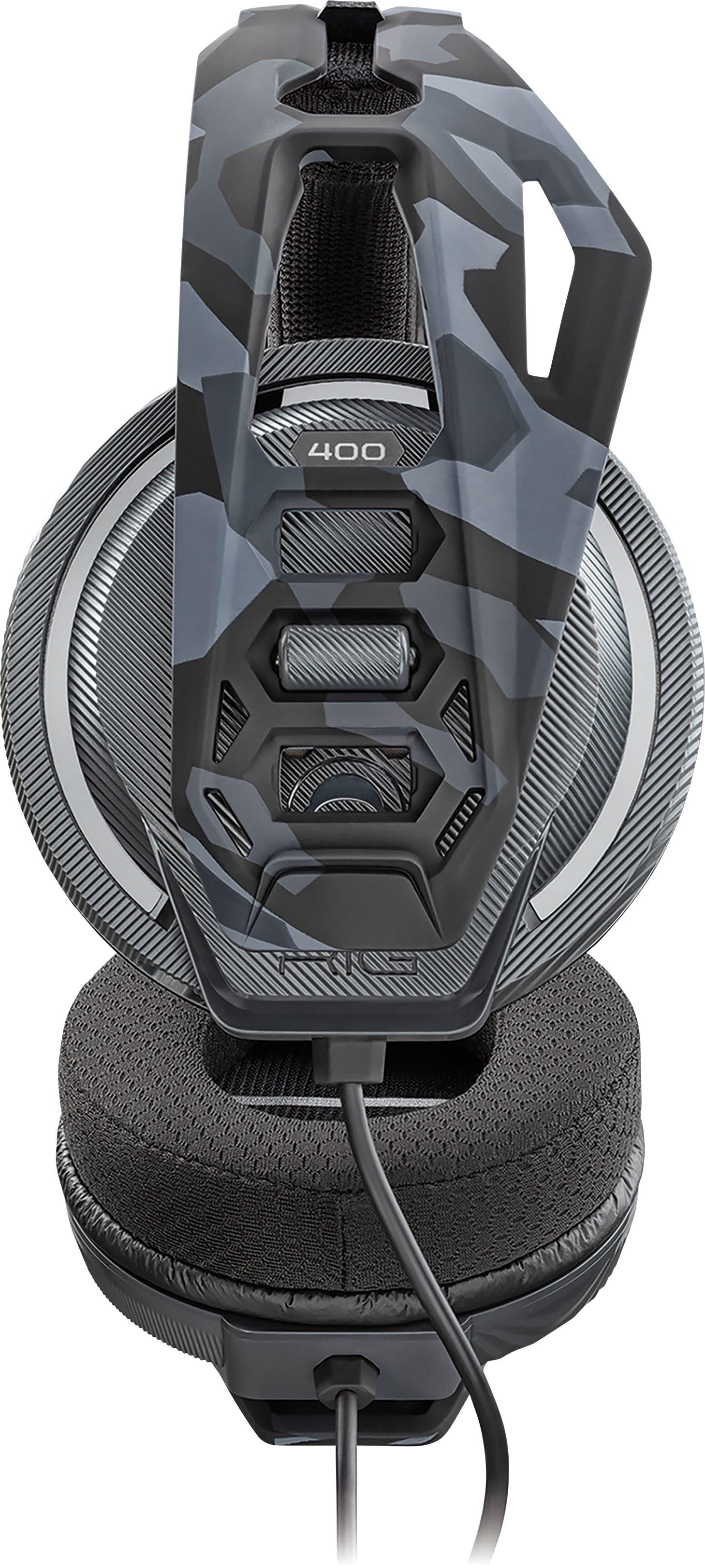 400HX Ear, PC, kabelgebunden, abnehmbar, mm 3,5 one) Nacon Urban-Camo-schwarz, Over Xbox Gaming-Headset (Mikrofon Klinke nacon Stereo, RIG