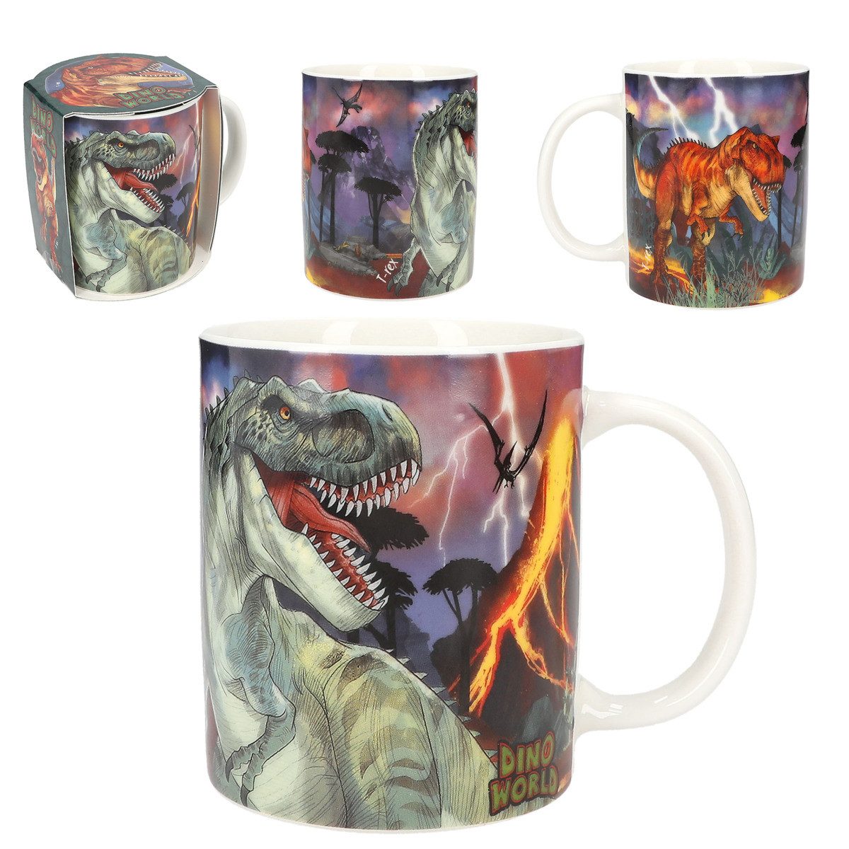 Depesche Tasse DEPESCHE DINO World Tasse 320ml