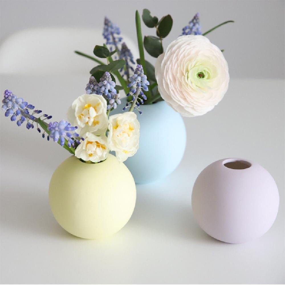 Cooee Design Gelb Citrus Dekovase Ball (8cm) Vase