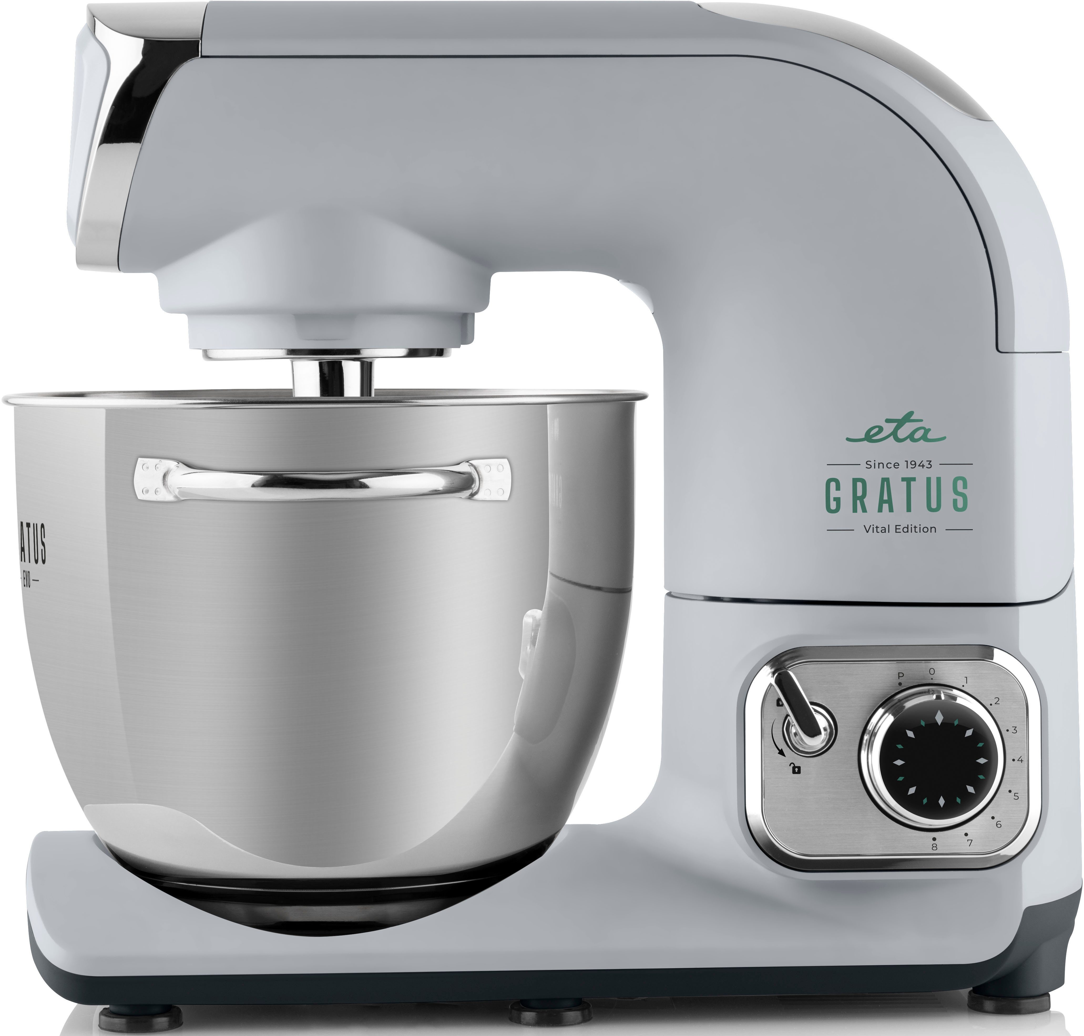 ETA Gratus Evo Elegance Küchenmaschine – 1200W, 6,7L Edelstahlschüssel
