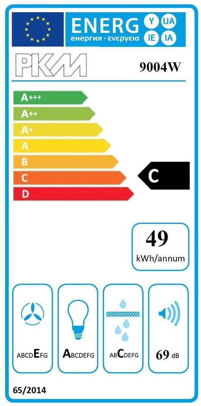 Energieeffizienzklasse: 