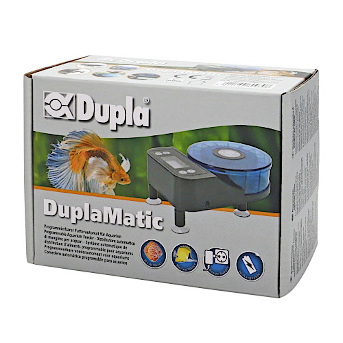 Fisch-Futterautomat DuplaMatic Programmierbarer Futterautomat für Aquarien