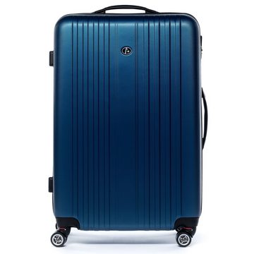 FERGÉ Kofferset 3 teilig Hartschale Toulouse, Trolley 3er Koffer Set, Reisekoffer 4 Rollen, Premium Rollkoffer