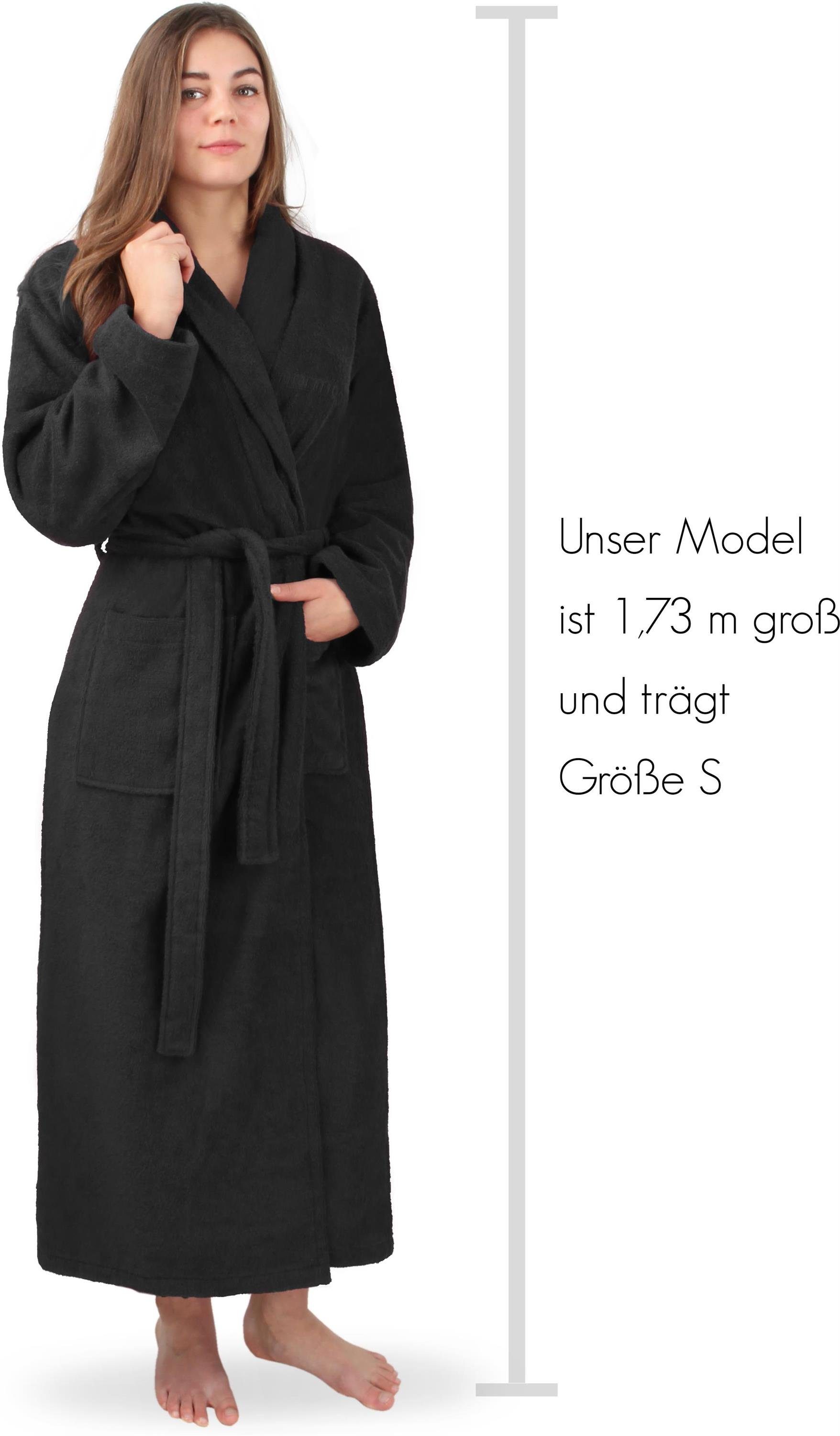 normani Bademantel Bademantel aus 100 % Baumwolle Lola, Baumwolle, 2 Seiten günstig online kaufen