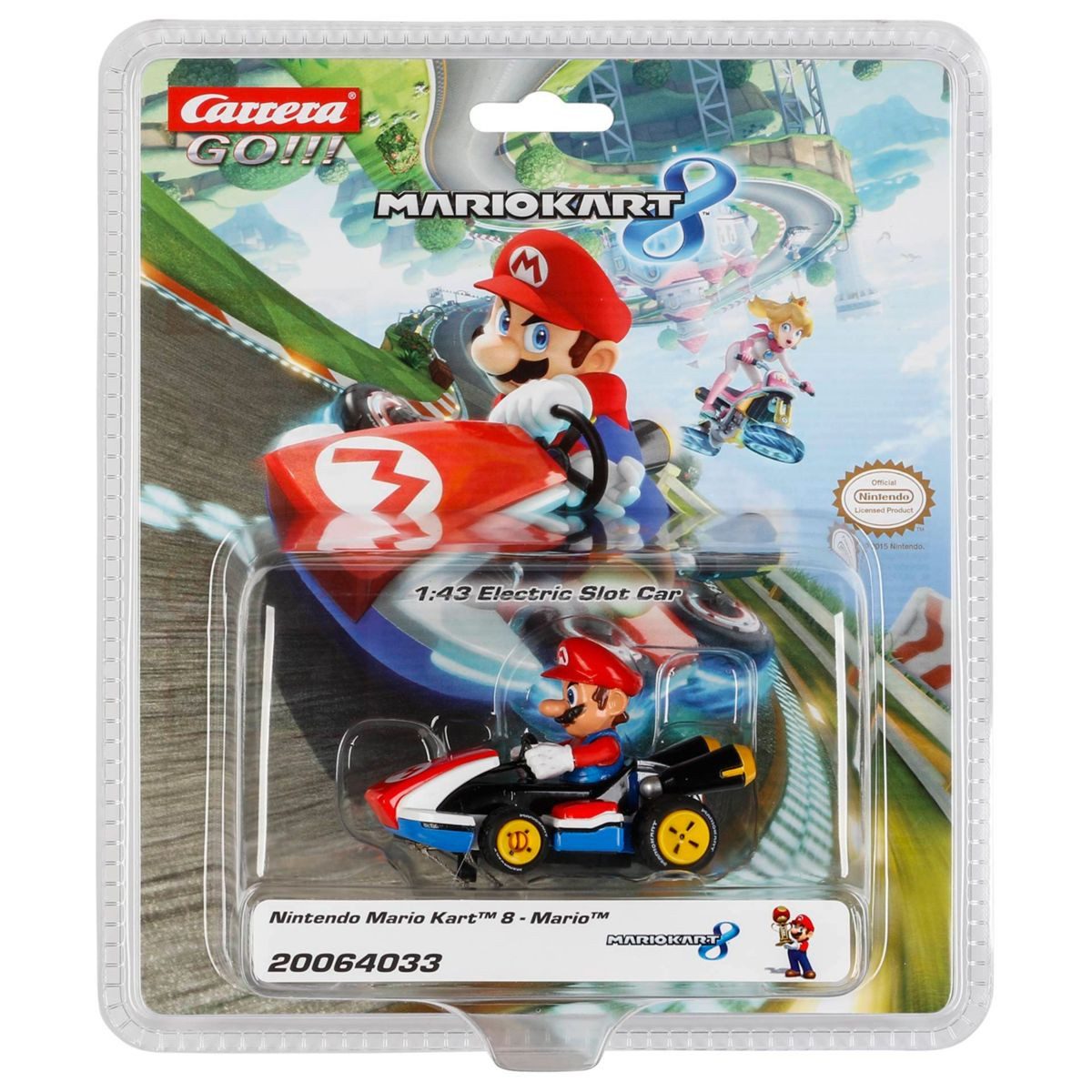 Carrera® Rennbahn-Auto GO!!! 64033 Nintendo Mario Kart 8 - Mario