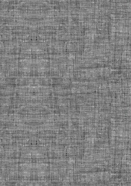 Bettwäsche Zo! Home Cotton Bettwäsche 135x200 cm Lino Dark grey grau meliert uni, Heckett and Lane, Baumwolle, 2 teilig