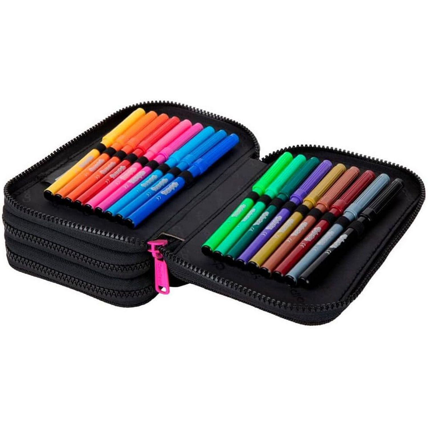 CoolPack Federmäppchen COOLPACK - JUMPER 3 - Dreifach-Federmäppchen mit Zubehör - GALAXY
