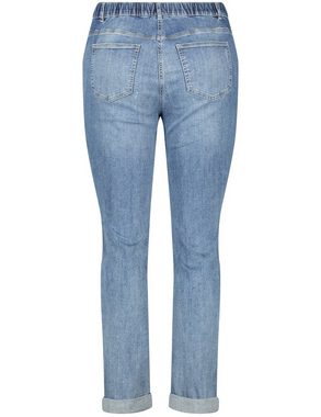 Samoon Stretch-Jeans Betty Jeans mit dezentem Used-Effekt
