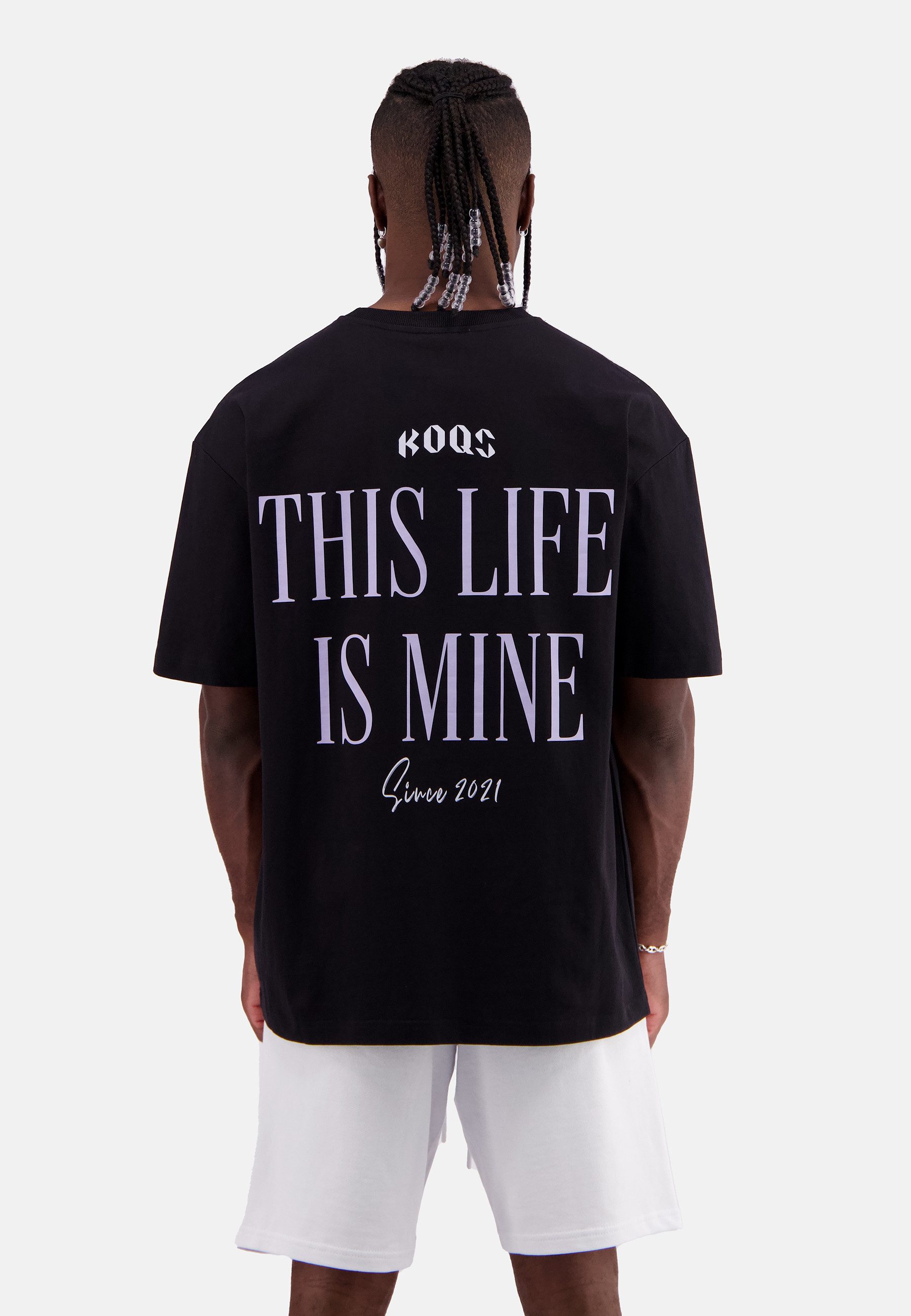 KOQS T-Shirt "This Life is mine" günstig online kaufen