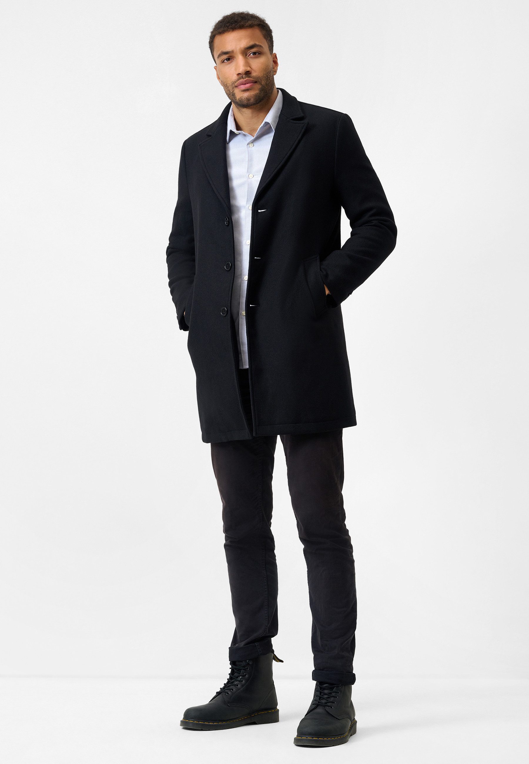 RICANO Wollmantel Daniele Luxuriöser Herren Wollmantel günstig online kaufen