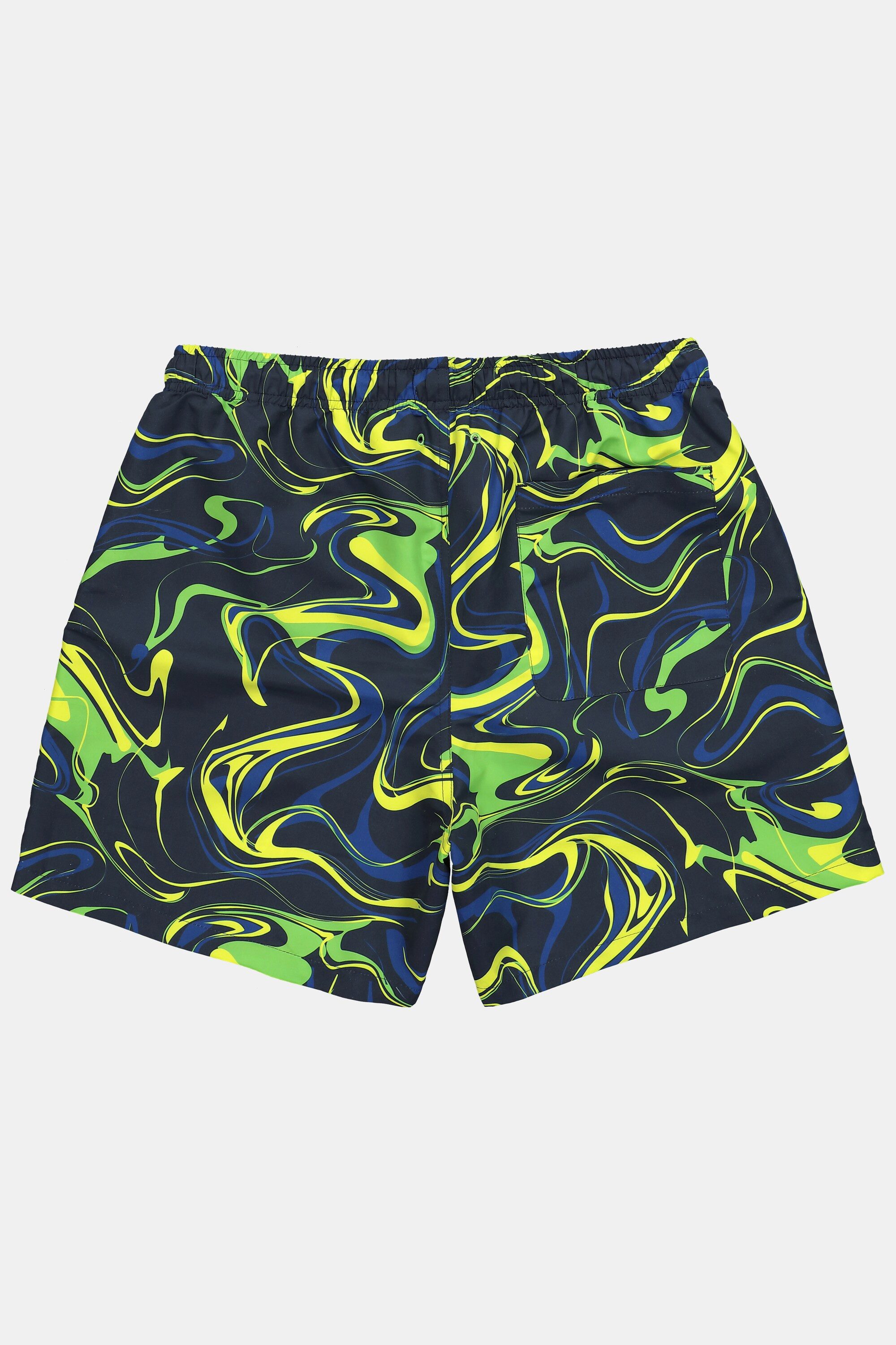 JP1880 Badehose Badeshorts Beachwear Alloverprint Elastikbund – Bild 4 von 4