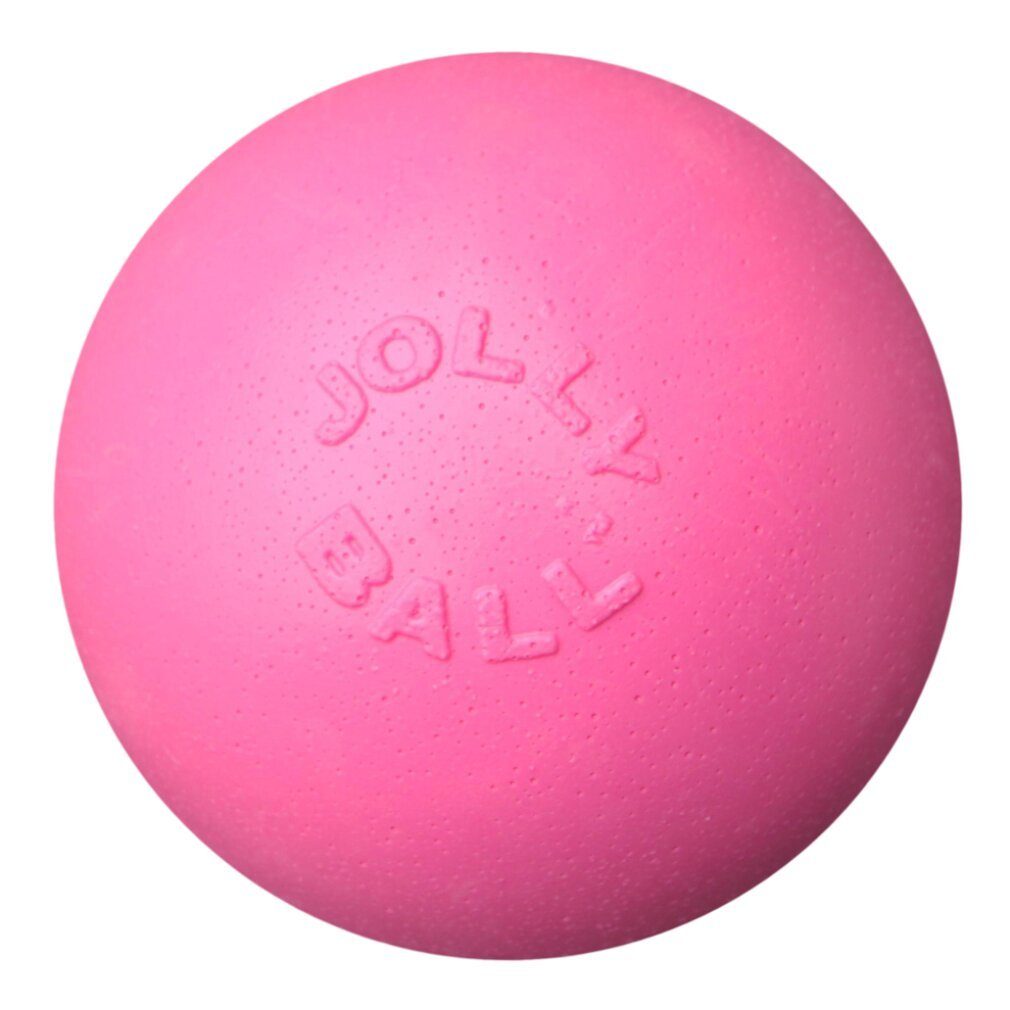Jolly Pets Tierball Jolly Ball Bounce-n Play 11cm Rosa (Kaugummii Duft)