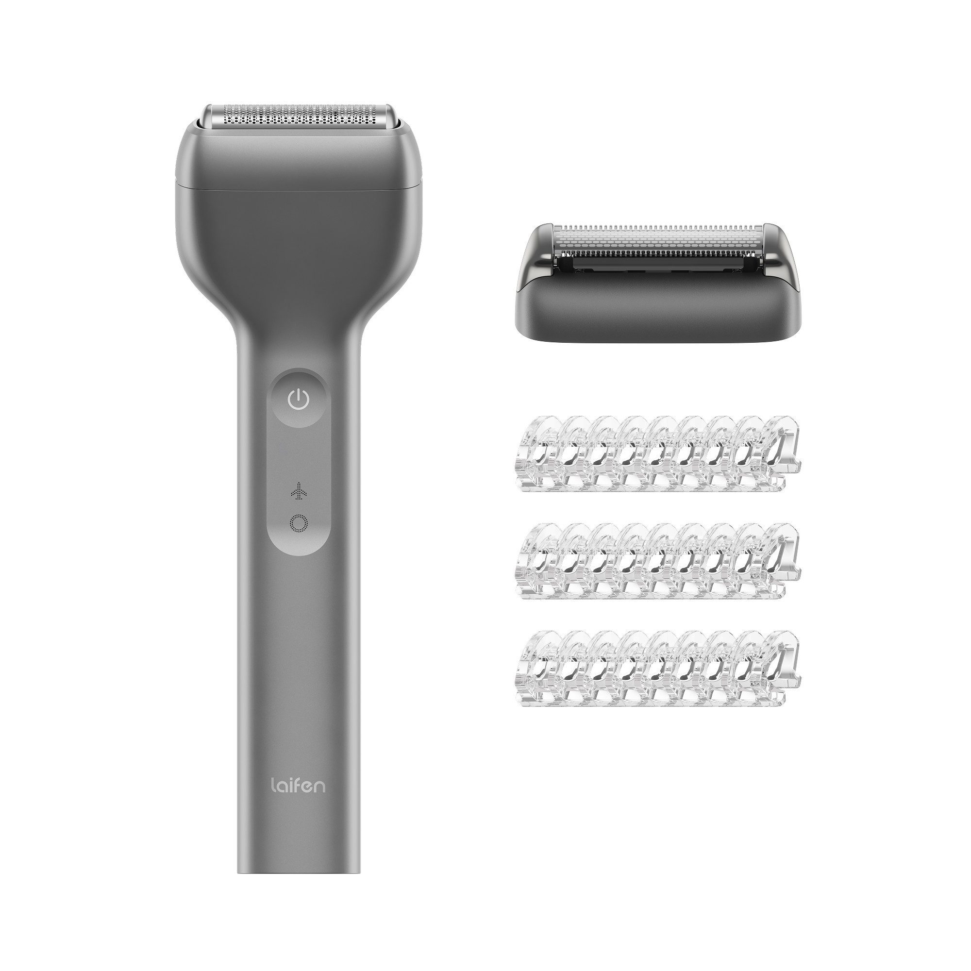 laifen Elektrorasierer LAIFEN T1 Pro Rasierer Original Aluminum, Aufsätze: 1