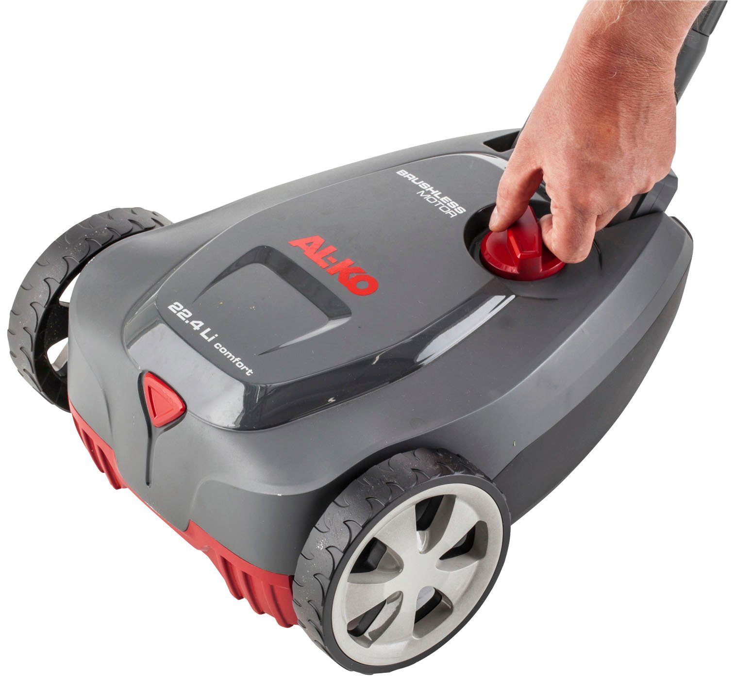 AL-KO Akkurasenmäher Akku-Mulchmäher 22.4 Li Comfort, 22 cm Schnittbreite