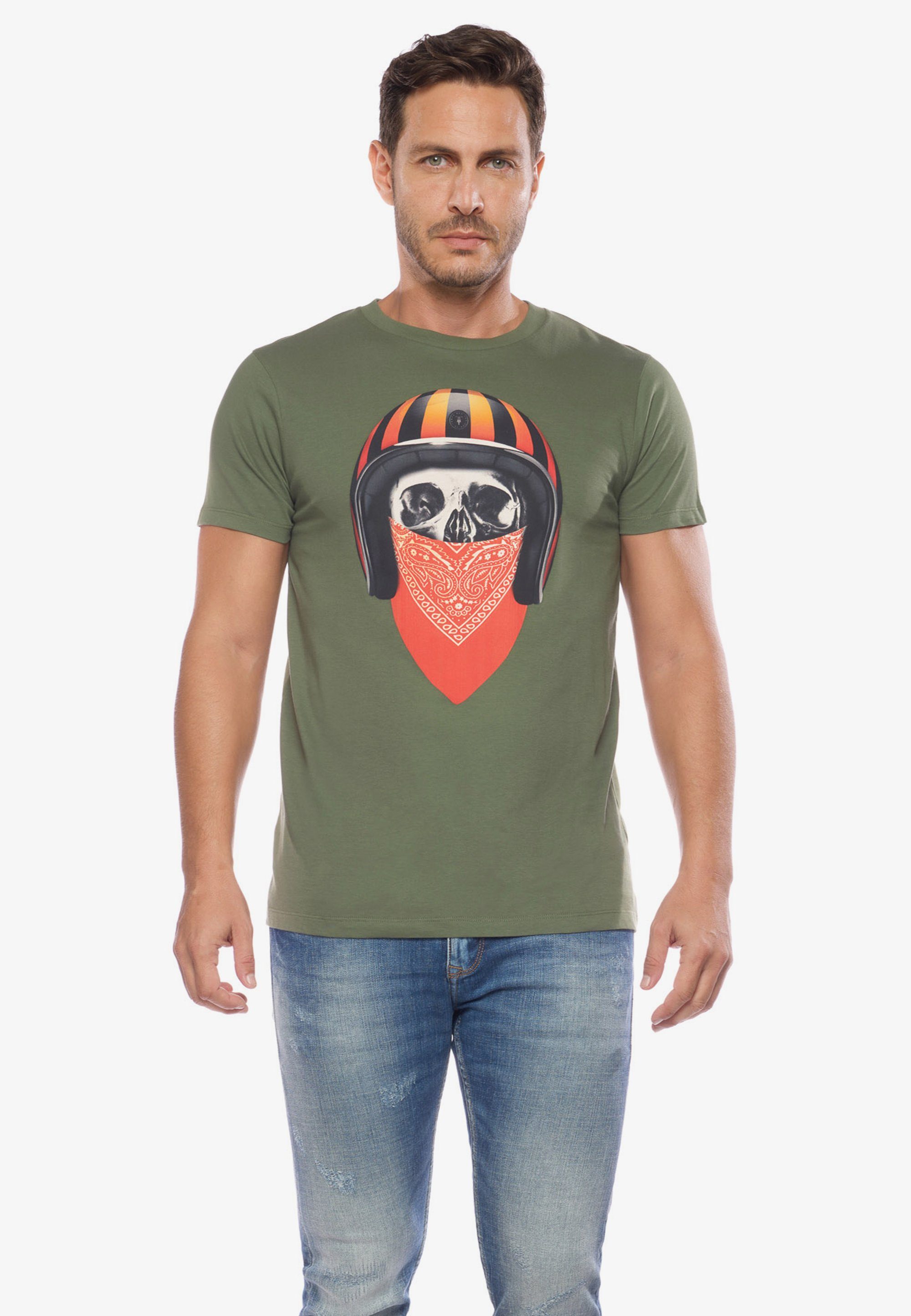 Le Temps Des Cerises T-Shirt mit trendigem Frontprint