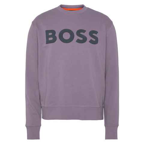 BOSS ORANGE Sweatshirt WeBasicCrew mit Print