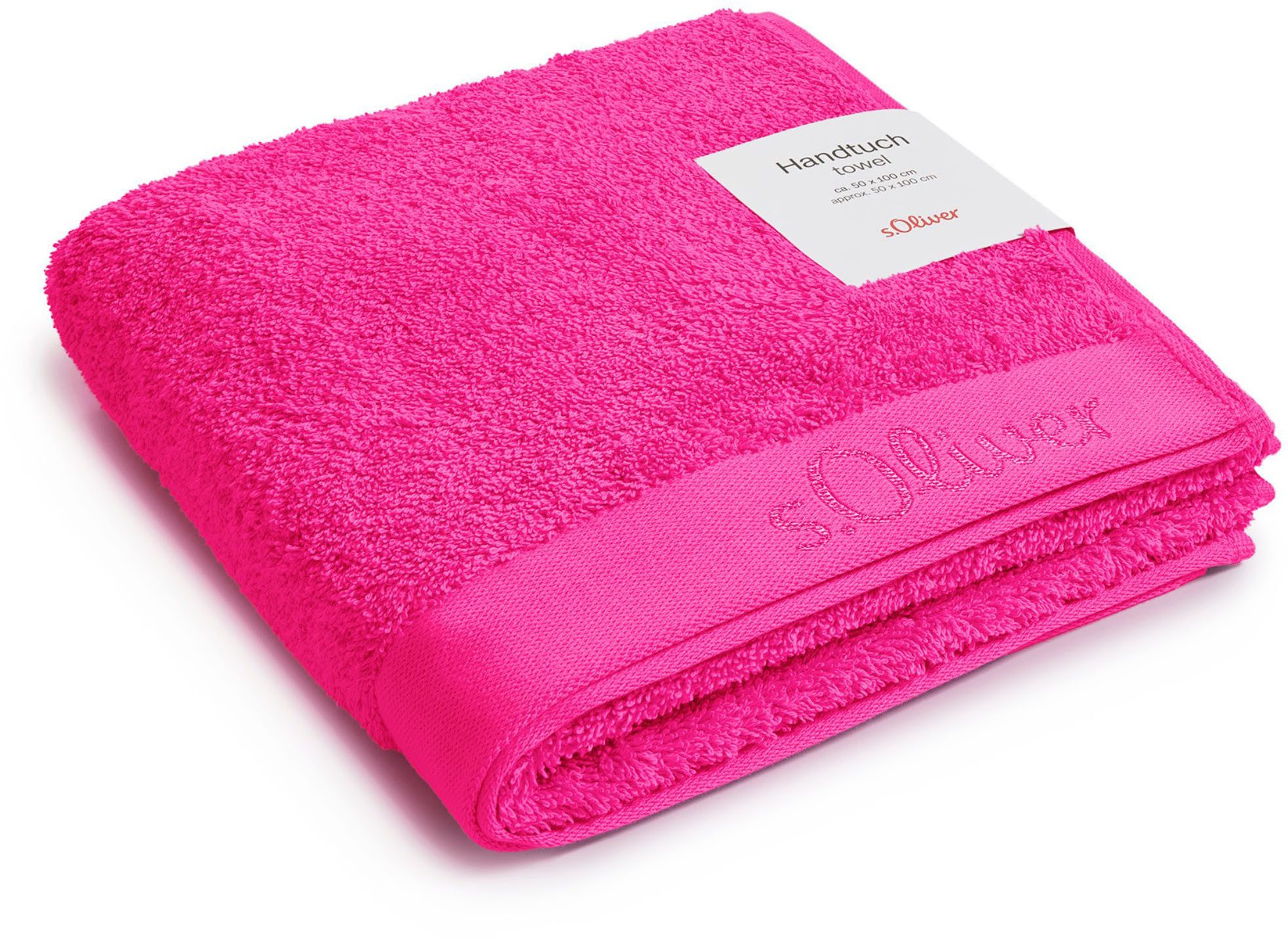 s.Oliver Handtuch s. Oliver Handtuch, Walkfrottier günstig online kaufen