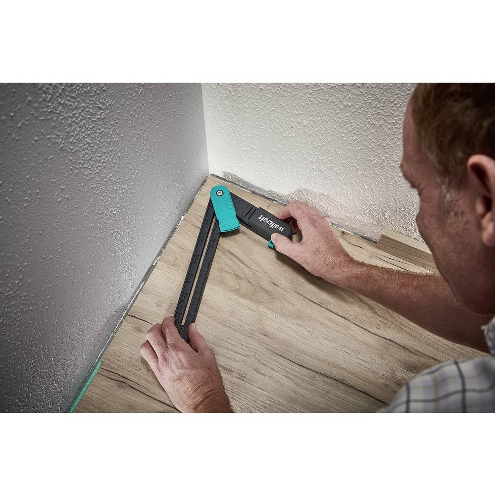 Wolfcraft Winkelmesser Winkelschmiege Laminat 6958000