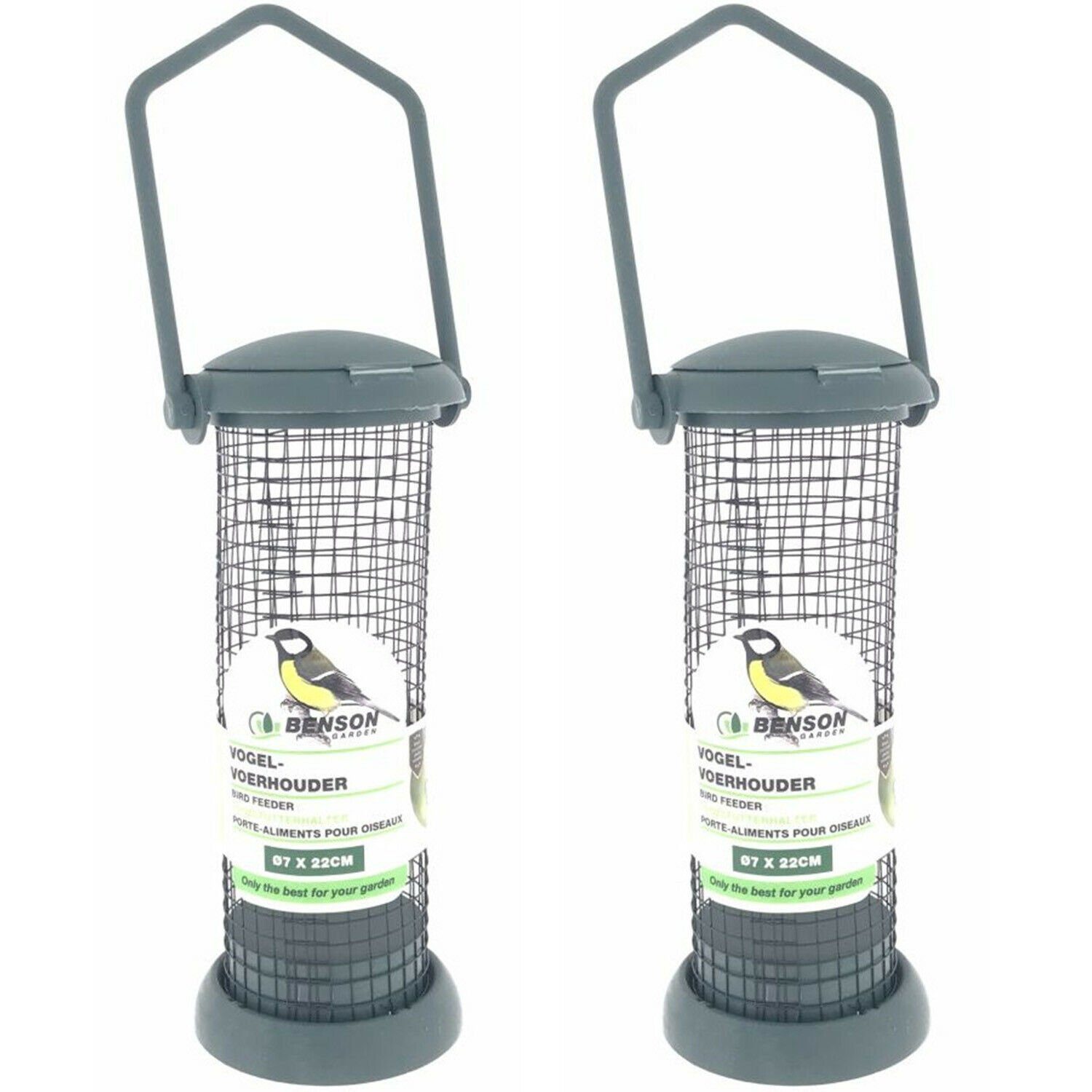 Vogelhaus 2x Vogelfutterstation Vogelhaus Futterspender