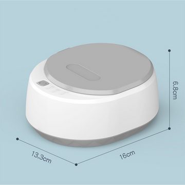 DOPWii Ultraschallreiniger Ultraschallreiniger, 340 ml großes Fassungsvermögen, Zahnersatz- und Schmuckreiniger für zu Hause