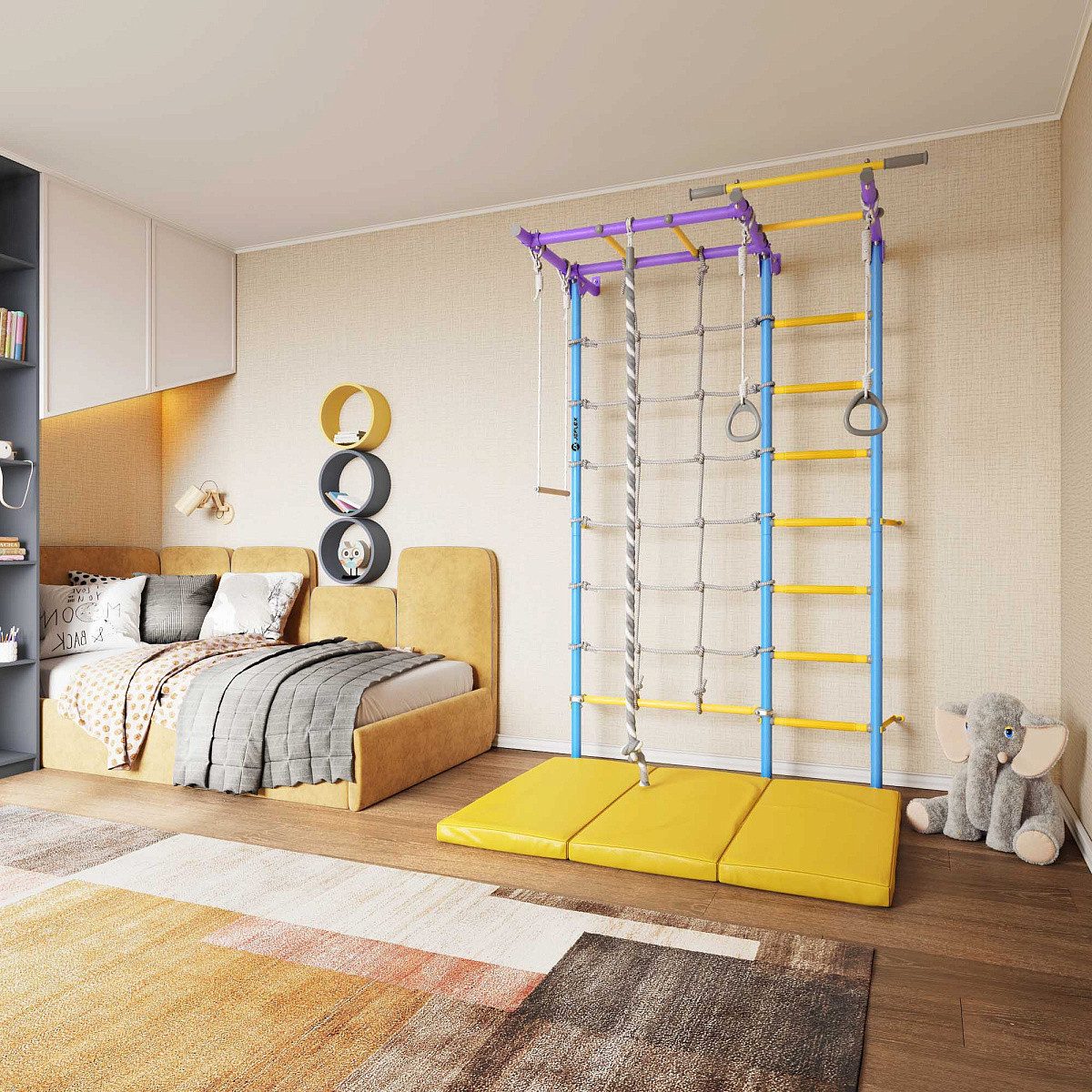 Jeflex Sprossenwand Sprossenwand ClimbMaxx M4