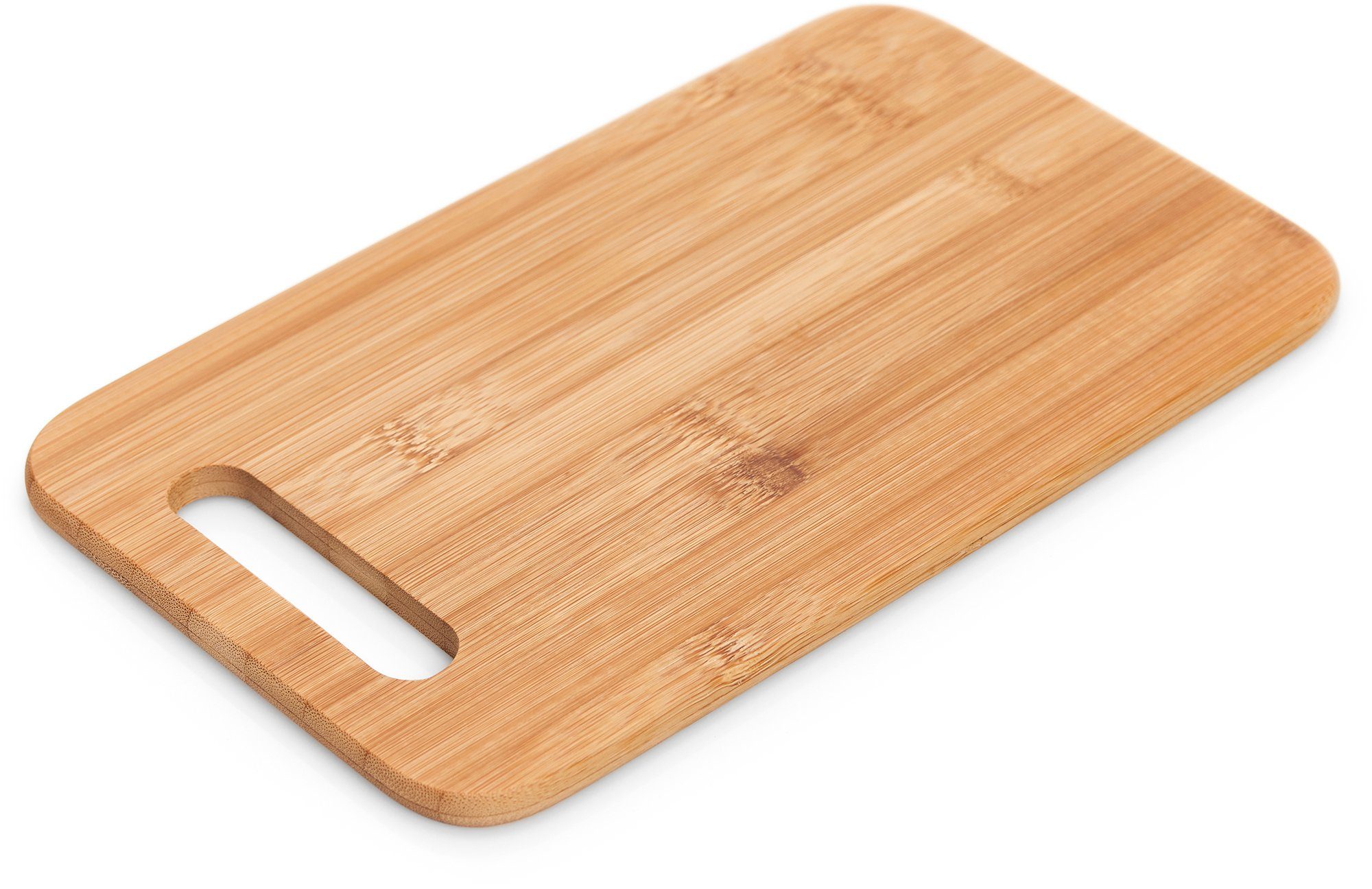 Zeller Present Frühstücksbrett Bamboo, Bambus, Edelstahl, (Set, 5-St), aus hochwertigem Bambus