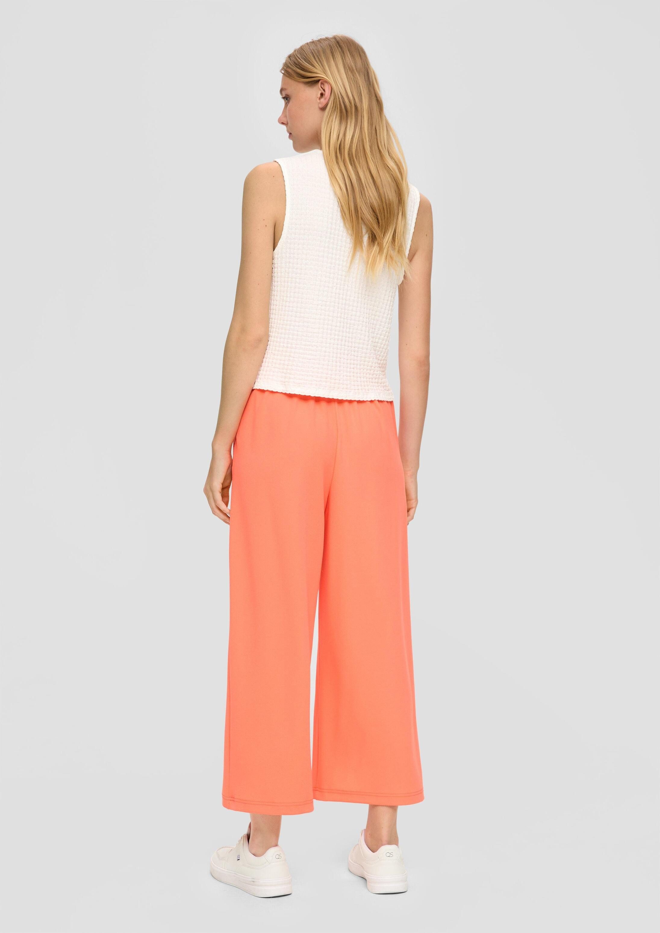 QS Culotte Hose Culotte aus Interlockjersey